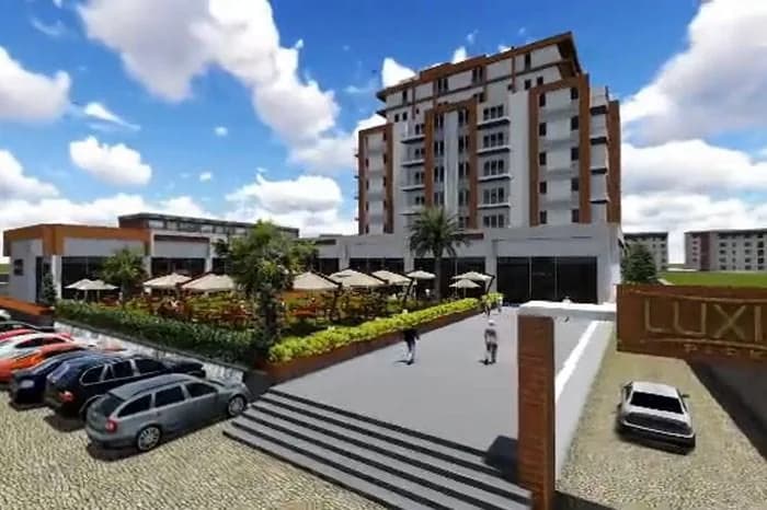 Luxia Park Konakları, Çorlu — dış cephe görselleştirmesi