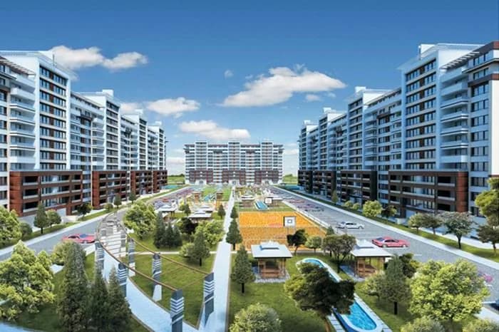 Beğen Bahar Evleri, Meram — dış cephe görselleştirmesi