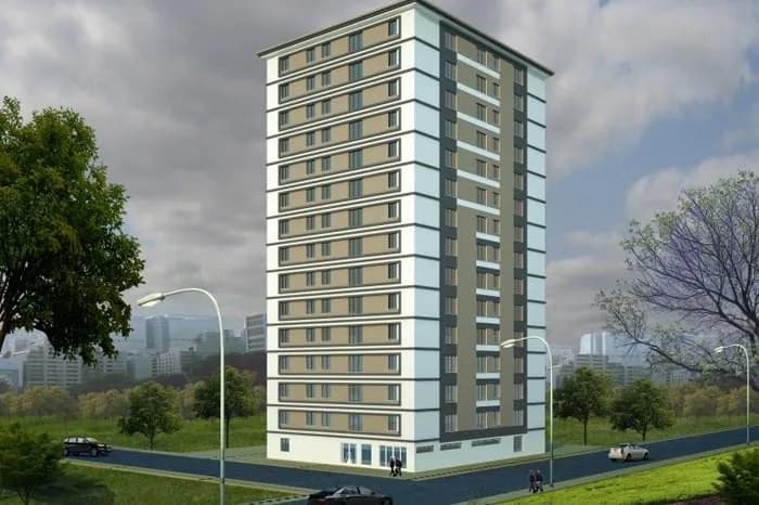 Bekaş Zirve Evleri, Talas — dış cephe görselleştirmesi