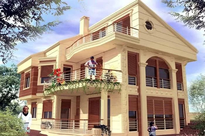 Ayazma Nirvana Konakları, Bahçecik — dış cephe görselleştirmesi
