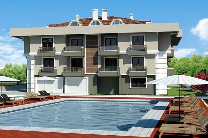 Ada Konakları, Serdivan — dış cephe görselleştirmesi