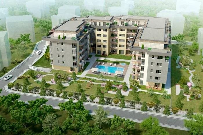 Gaia Premium Houses, Göktürk — dış cephe görselleştirmesi