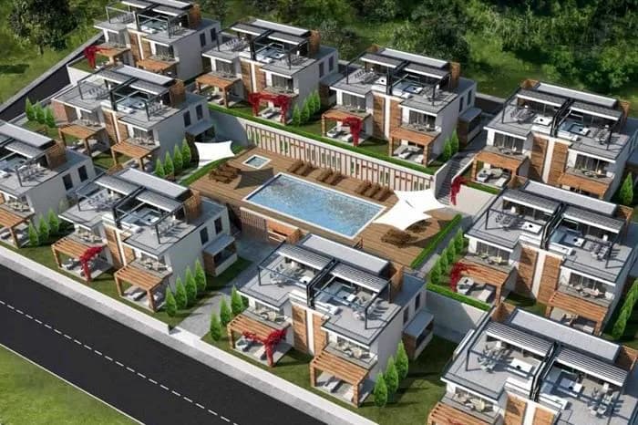 Dardenia Park, Merkez — dış cephe görselleştirmesi