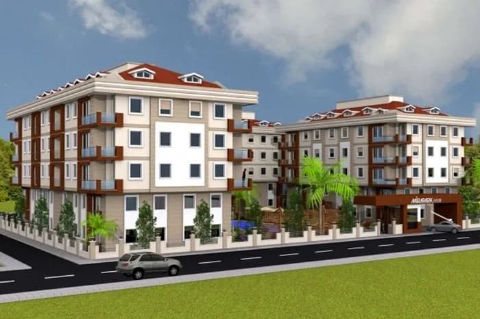 Mirapark Evleri, Tuzla — dış cephe görselleştirmesi
