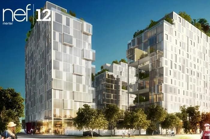 Nef Merter 12, Merter — dış cephe görselleştirmesi