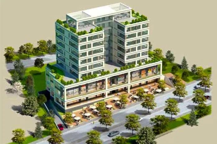 Esen Park Plaza, Esenyurt — dış cephe görselleştirmesi