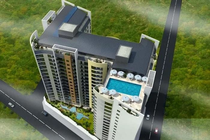 Türkbükü Residence, Beylikdüzü — dış cephe görselleştirmesi