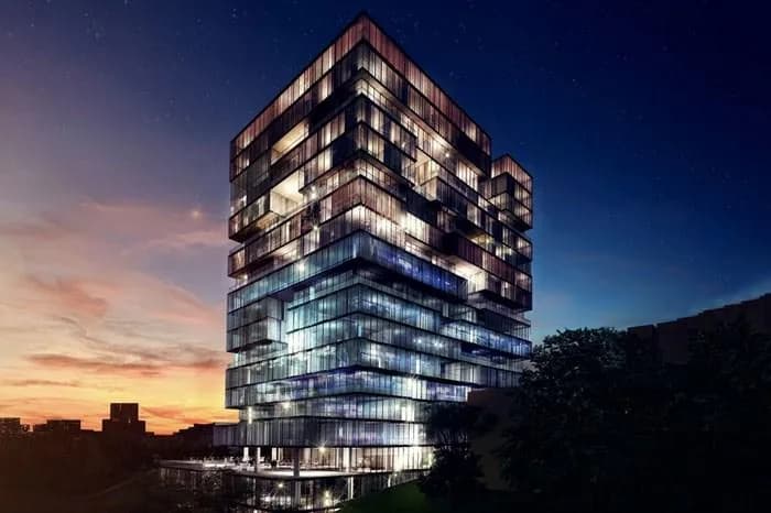Now Bomonti, Şişli — dış cephe görselleştirmesi