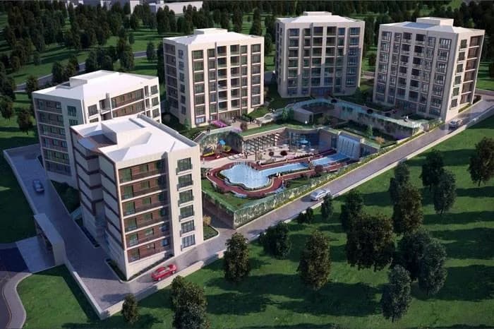 Siltaş Safirpark, Kurtköy — dış cephe görselleştirmesi