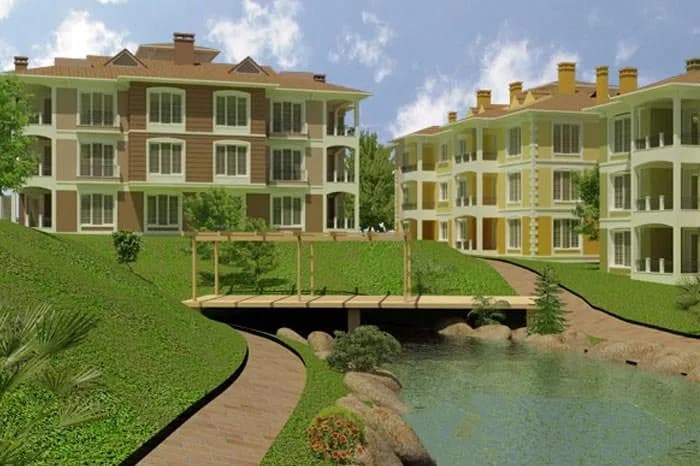 City Court Bahçeşehir, Bahçeşehir — dış cephe görselleştirmesi