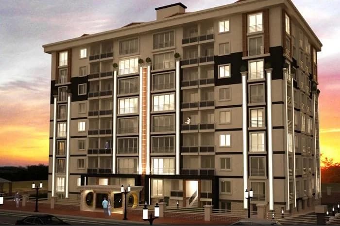 Osten Park Evleri, Beykent — dış cephe görselleştirmesi