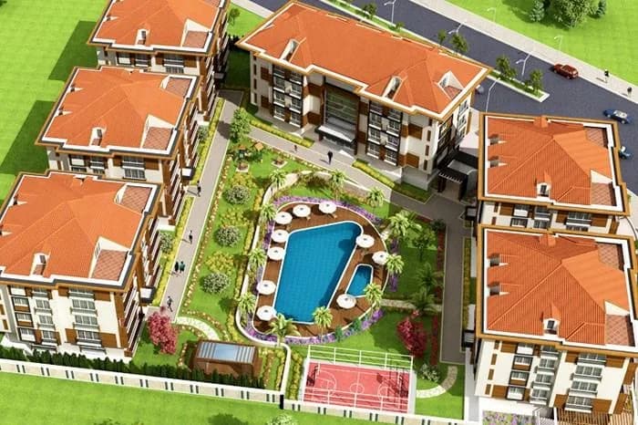 Dora Park, Beylikdüzü — dış cephe görselleştirmesi