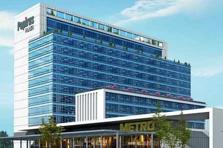 Papirus Plaza, Kağıthane — dış cephe görselleştirmesi