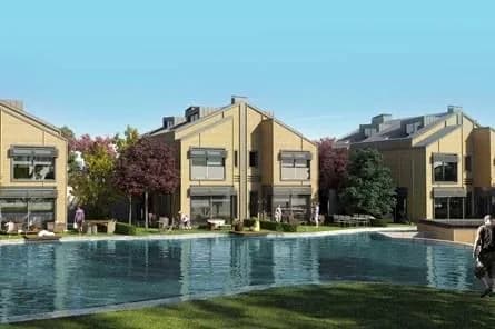 Terrace Doğa, Zekeriyaköy — dış cephe görselleştirmesi