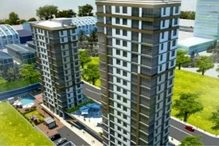 Asia Residence, Kartal — dış cephe görselleştirmesi