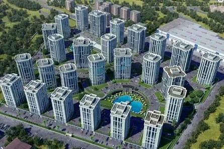 İstanbul Prestij Park, Esenyurt — dış cephe görselleştirmesi