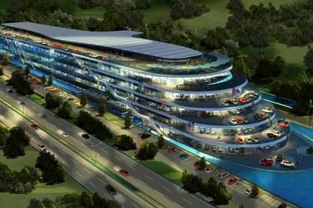 Oto World, Pendik — dış cephe görselleştirmesi