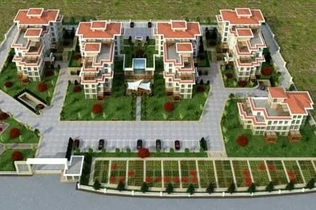 Zin D Natura, Kurtköy — dış cephe görselleştirmesi