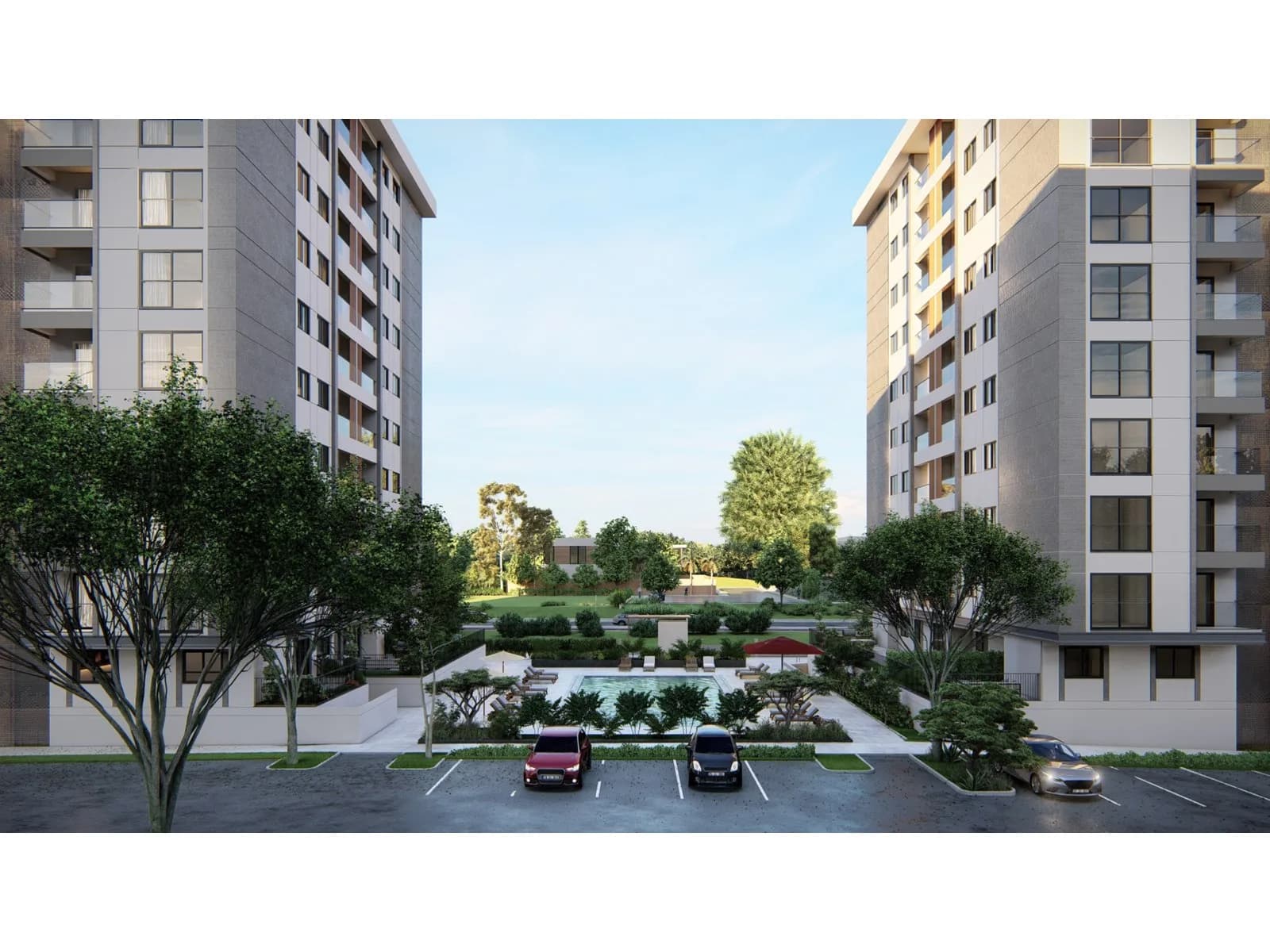 2000 Sitesi, Bayraklı — dış cephe görselleştirmesi · 3. görsel