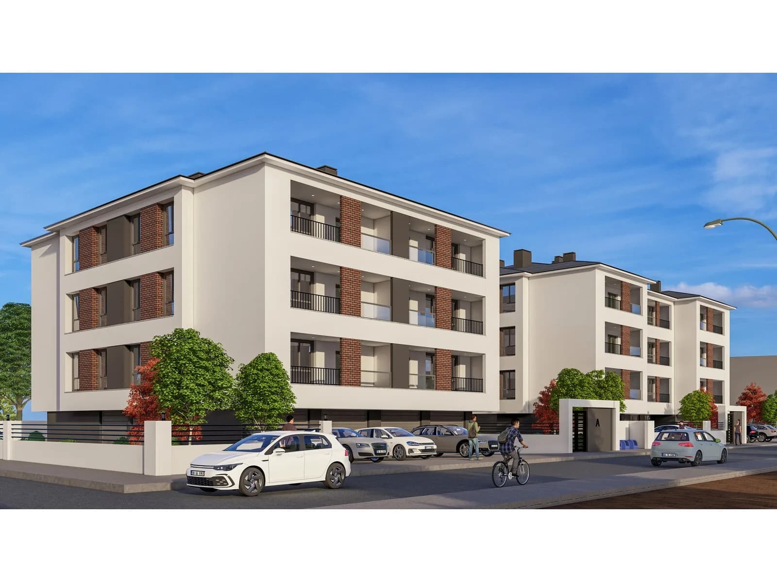 71 Evler, Odunpazarı — dış cephe görselleştirmesi · 4. görsel