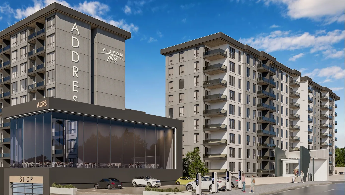 Address Vizyon Plus, Sincan — dış cephe görselleştirmesi · 2. görsel