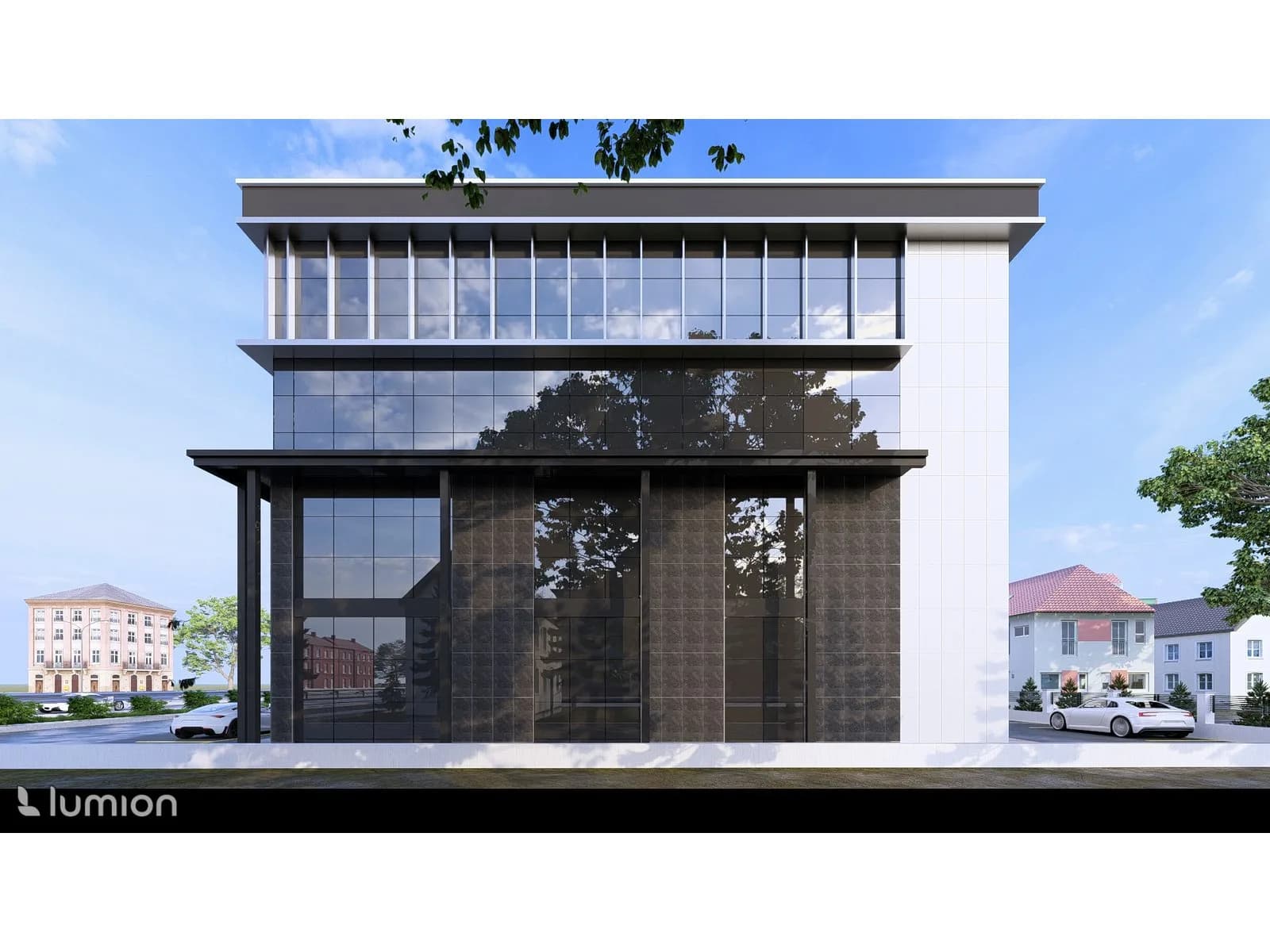 Advanced Commercial Architecture Plaza, Yalova — dış cephe görselleştirmesi · 5. görsel