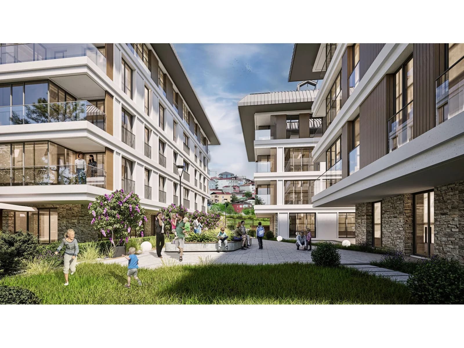 AK AS Çamlıca, Üsküdar — dış cephe görselleştirmesi · 3. görsel