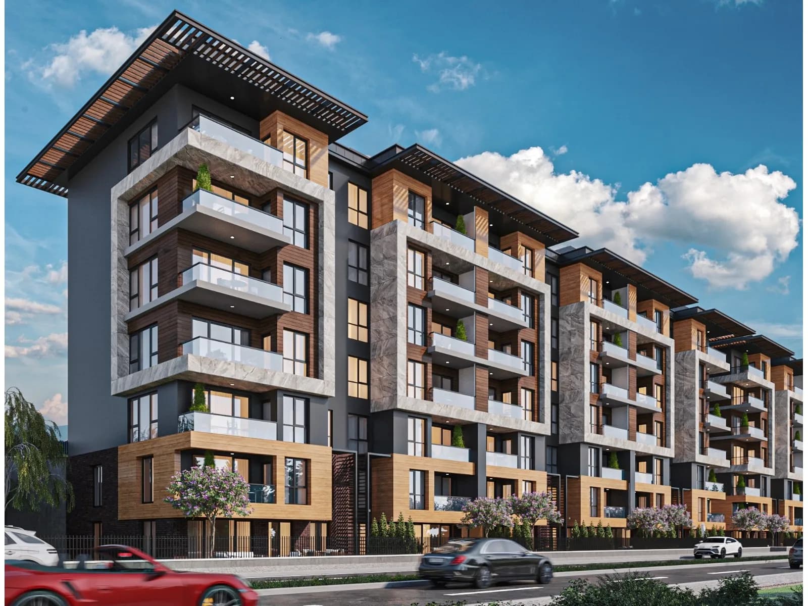 Akdemir Manzara Residence, Pendik — dış cephe görselleştirmesi · 5. görsel