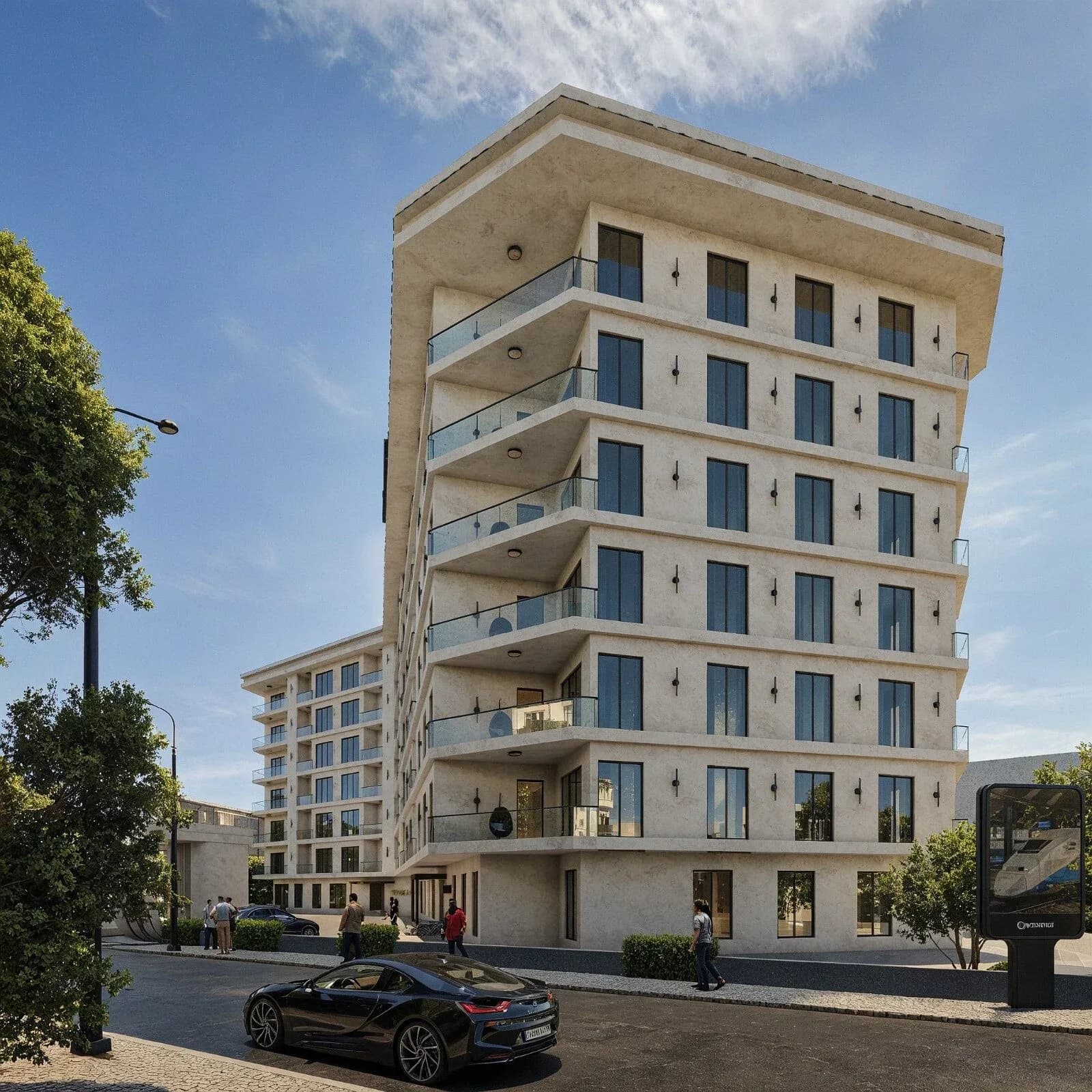 Aksu Akasya Sitesi, Giresun — dış cephe görselleştirmesi · 4. görsel