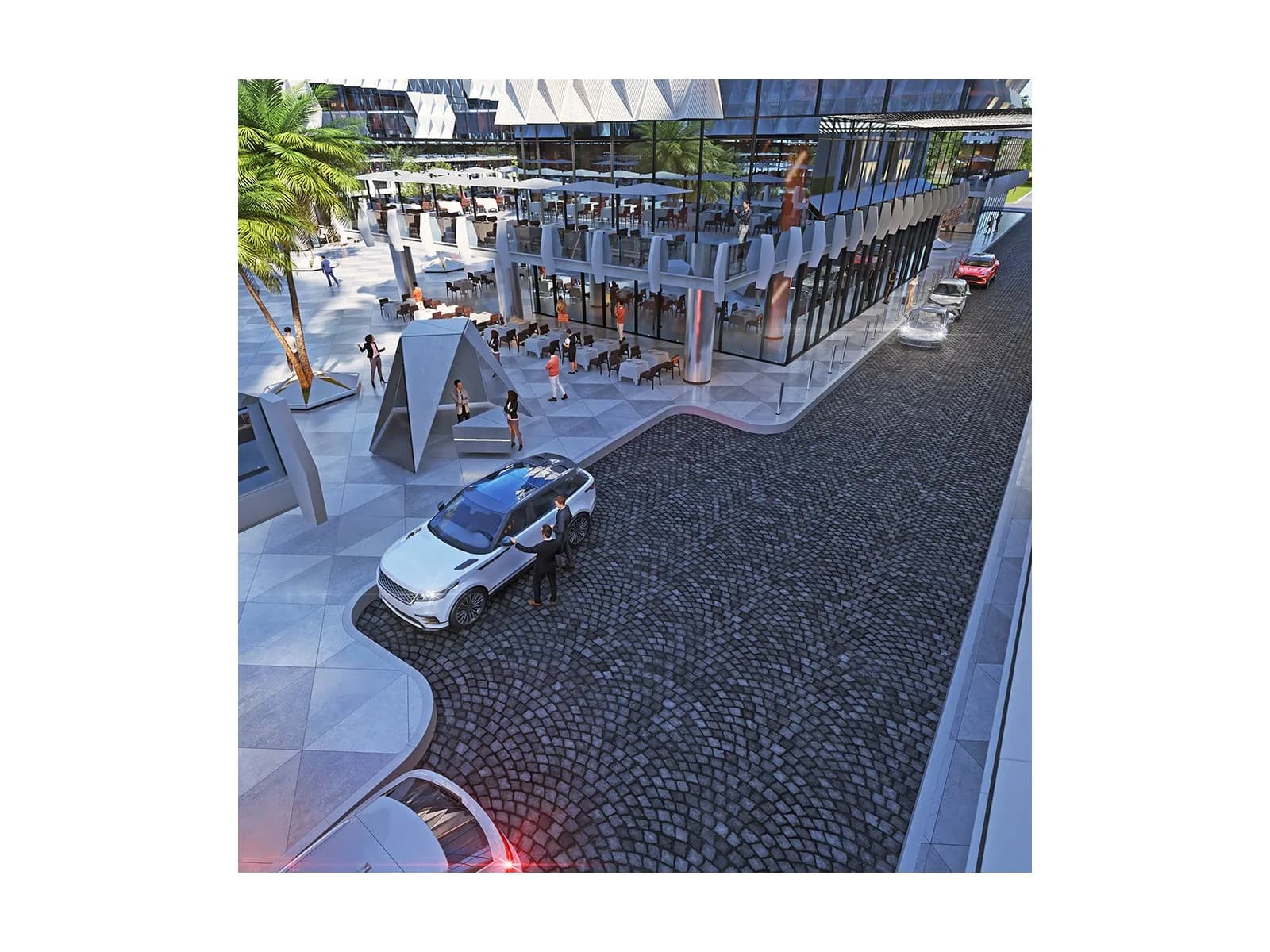 Aktown Ticaret Ve Yaşam Merkezi, Yalova — dış cephe görselleştirmesi · 2. görsel