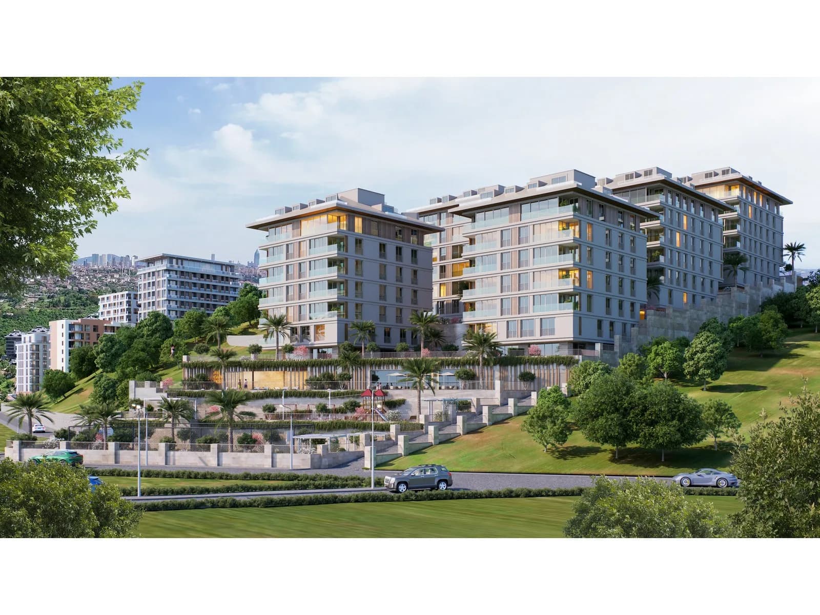 Ala Kandilli Konakları, Üsküdar — dış cephe görselleştirmesi