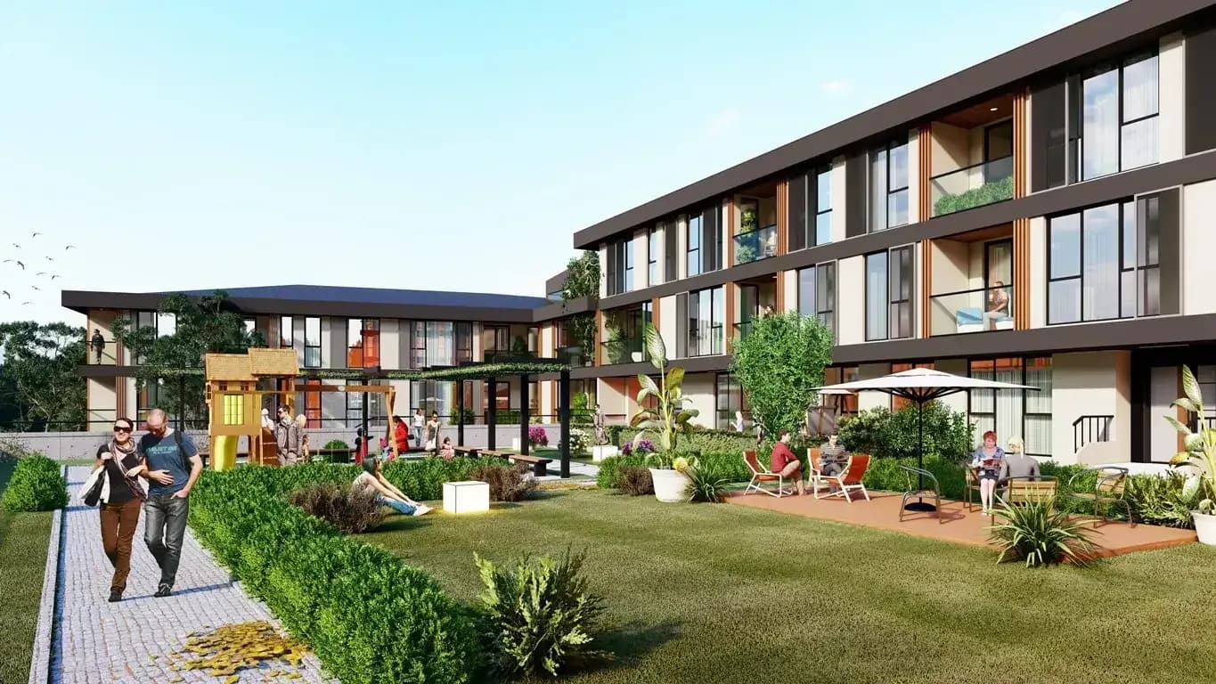 Algün Elegance, Düzce — dış cephe görselleştirmesi