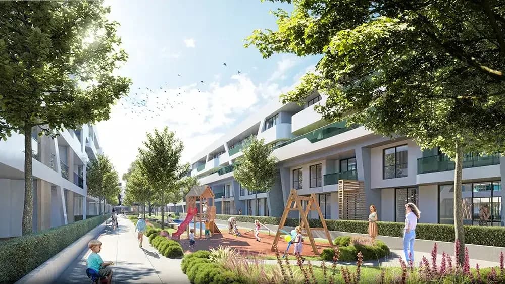 Algün Nefes, Düzce — dış cephe görselleştirmesi