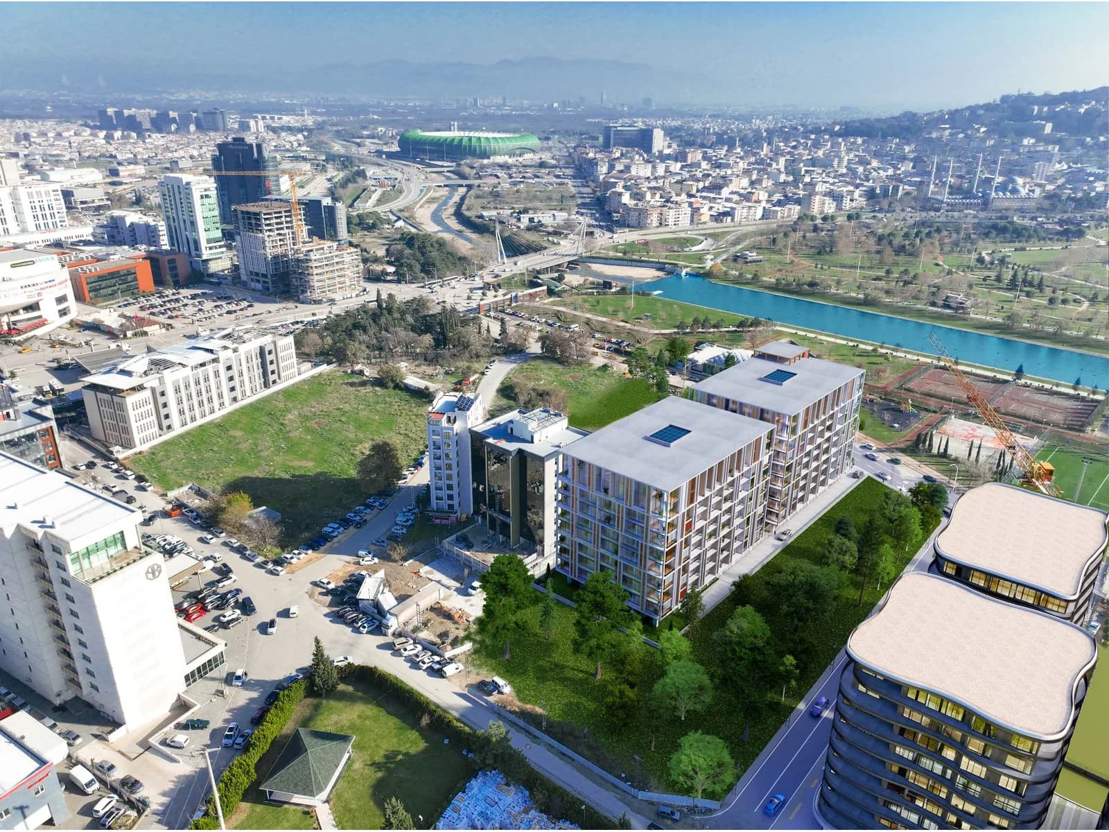 Alpiş Vena Residence, Nilüfer — dış cephe görselleştirmesi · 2. görsel