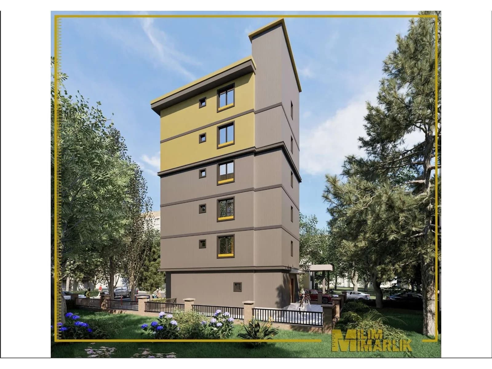 Altun Konsept, Kartal — dış cephe görselleştirmesi · 3. görsel
