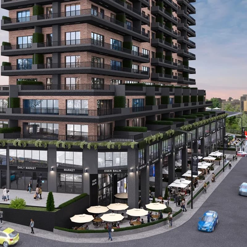 Anka Ataşehir, Ataşehir — dış cephe görselleştirmesi · 4. görsel