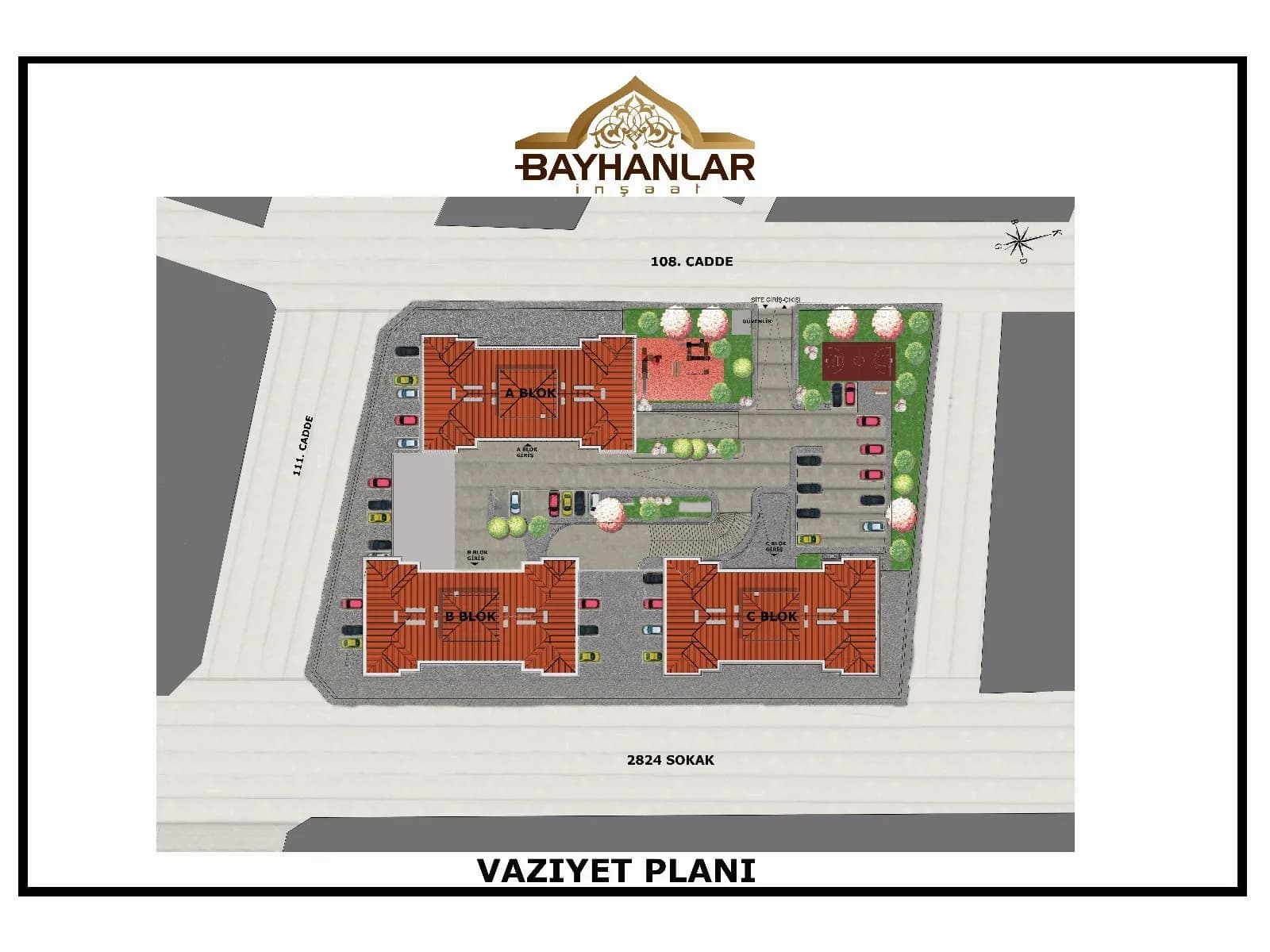 Anka Sitesi, Isparta — dış cephe görselleştirmesi · 5. görsel