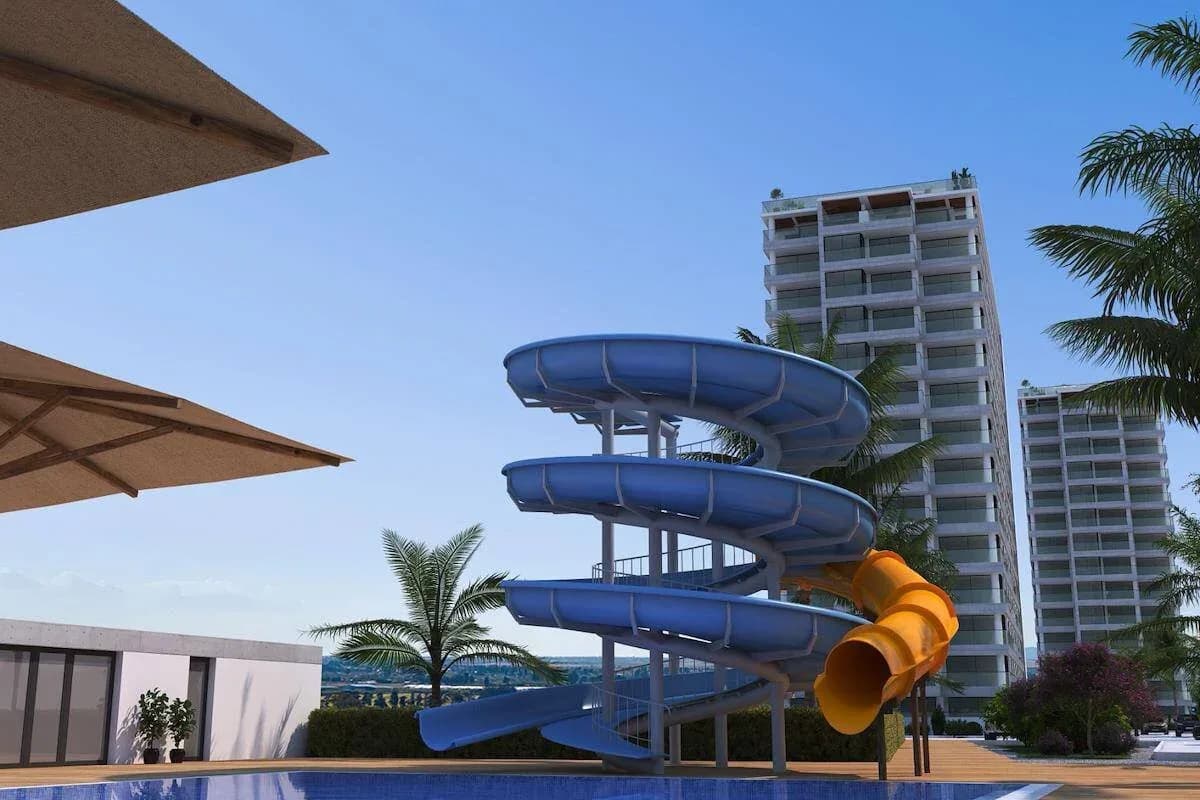 Aqua Residence, Güzelyurt — dış cephe görselleştirmesi · 2. görsel