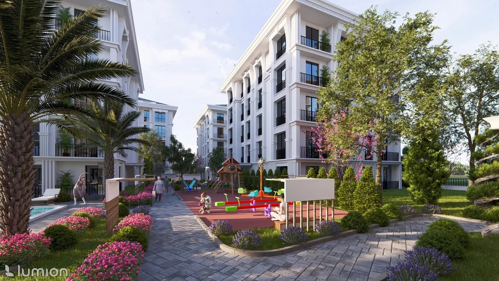Aria Blue, Büyükçekmece — dış cephe görselleştirmesi · 2. görsel