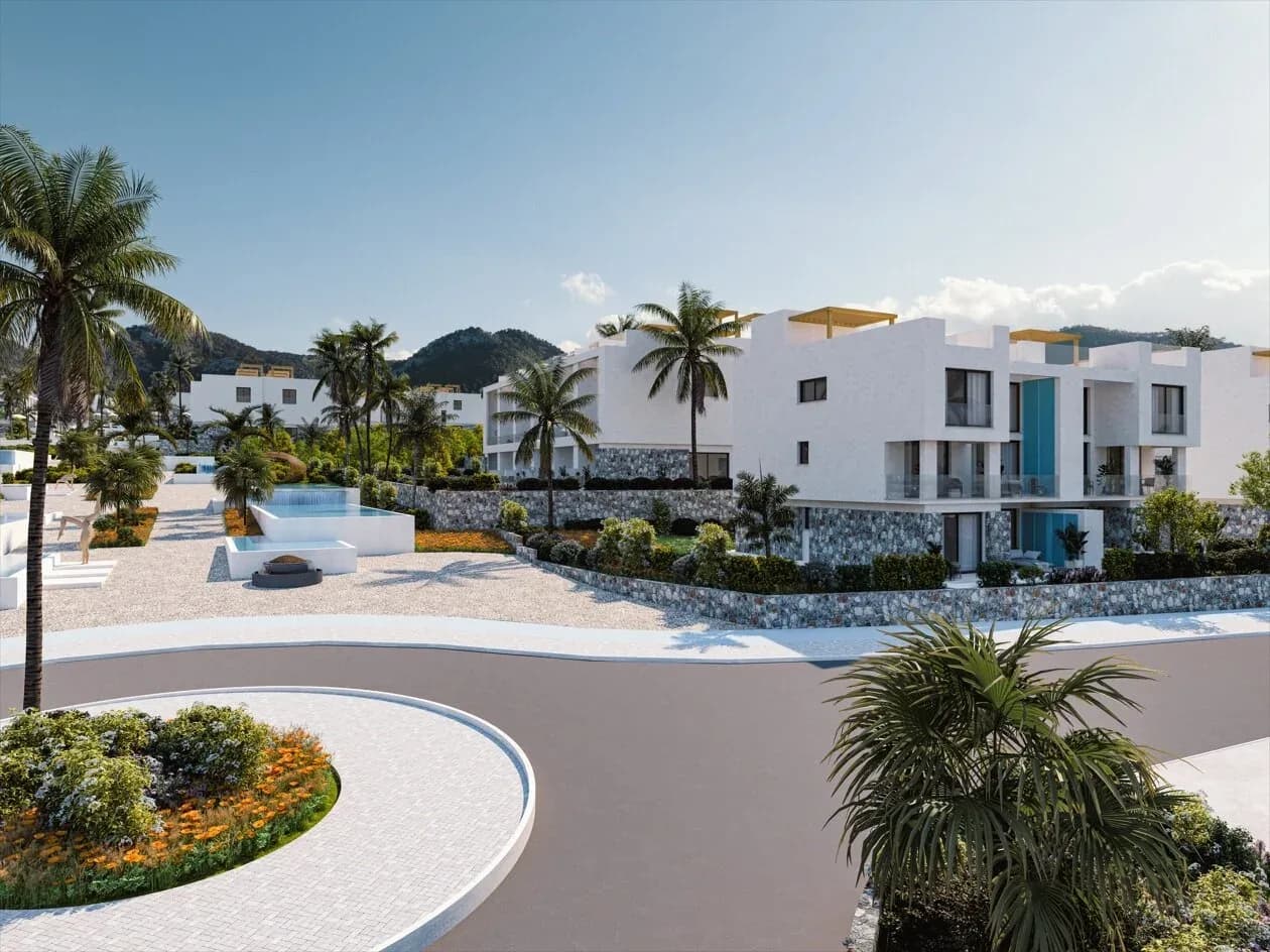 Arkın Residences by Habitat, Girne — dış cephe görselleştirmesi · 2. görsel