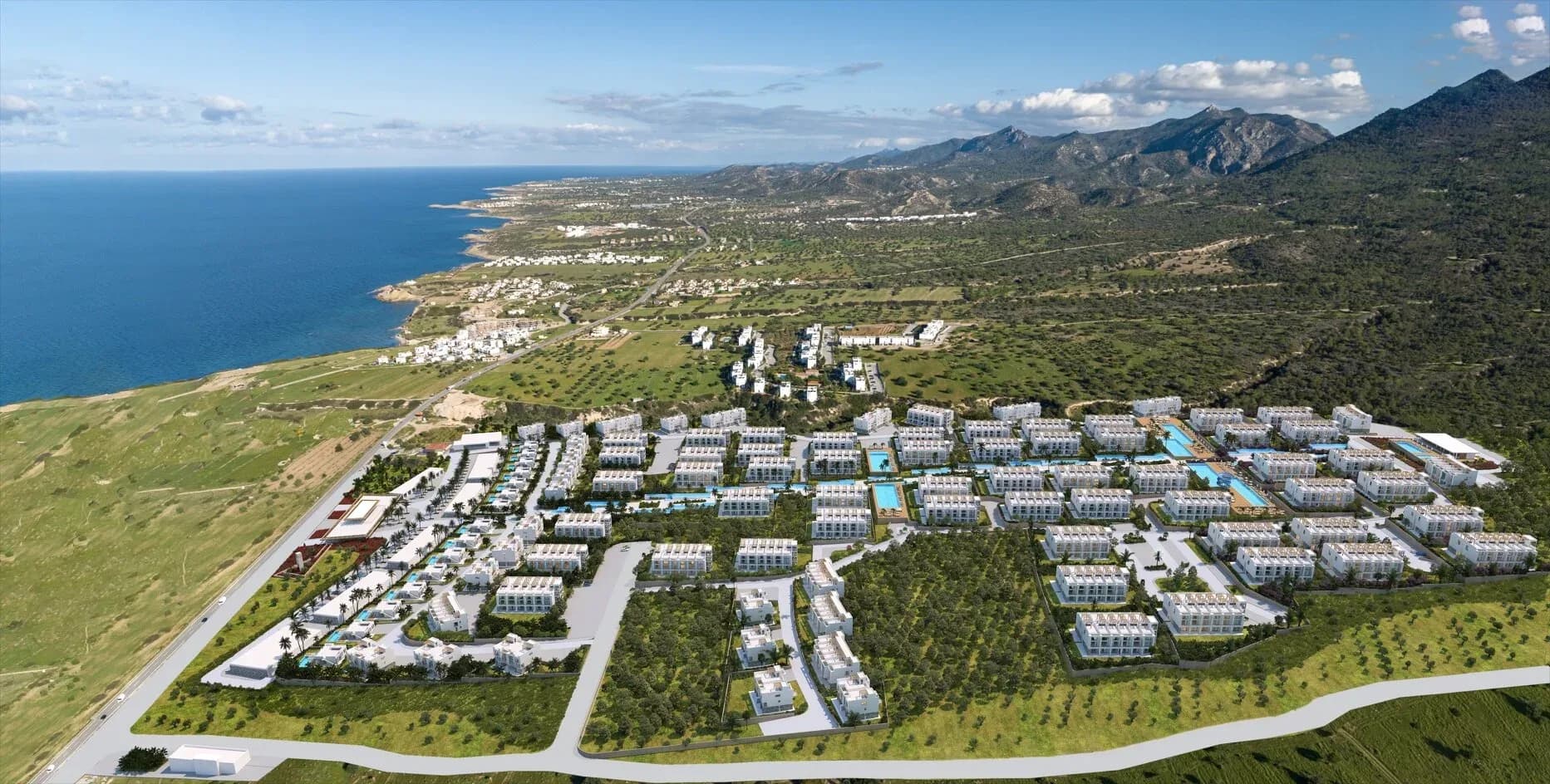 Arkın Residences by Habitat, Girne — dış cephe görselleştirmesi · 5. görsel
