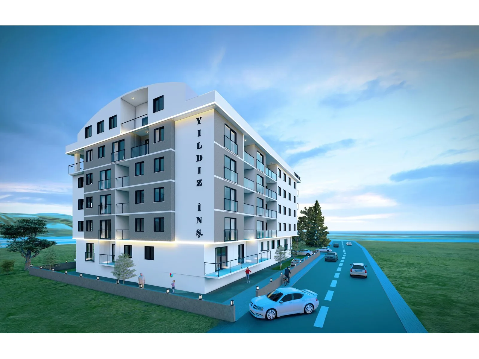 Armoni Evleri, Çanakkale — dış cephe görselleştirmesi · 2. görsel