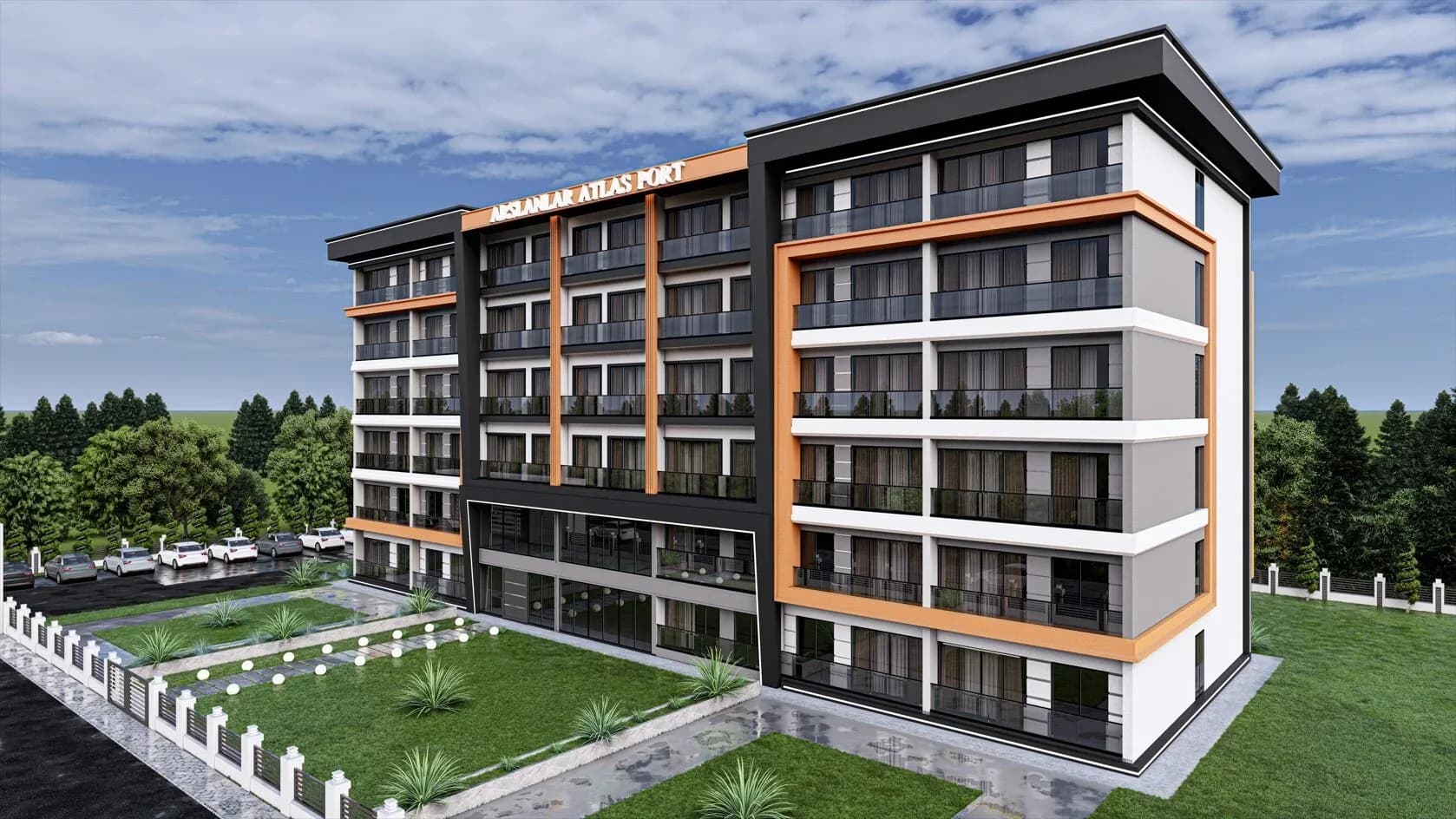 Arslanlar Atlas Port, Akyurt — dış cephe görselleştirmesi · 5. görsel