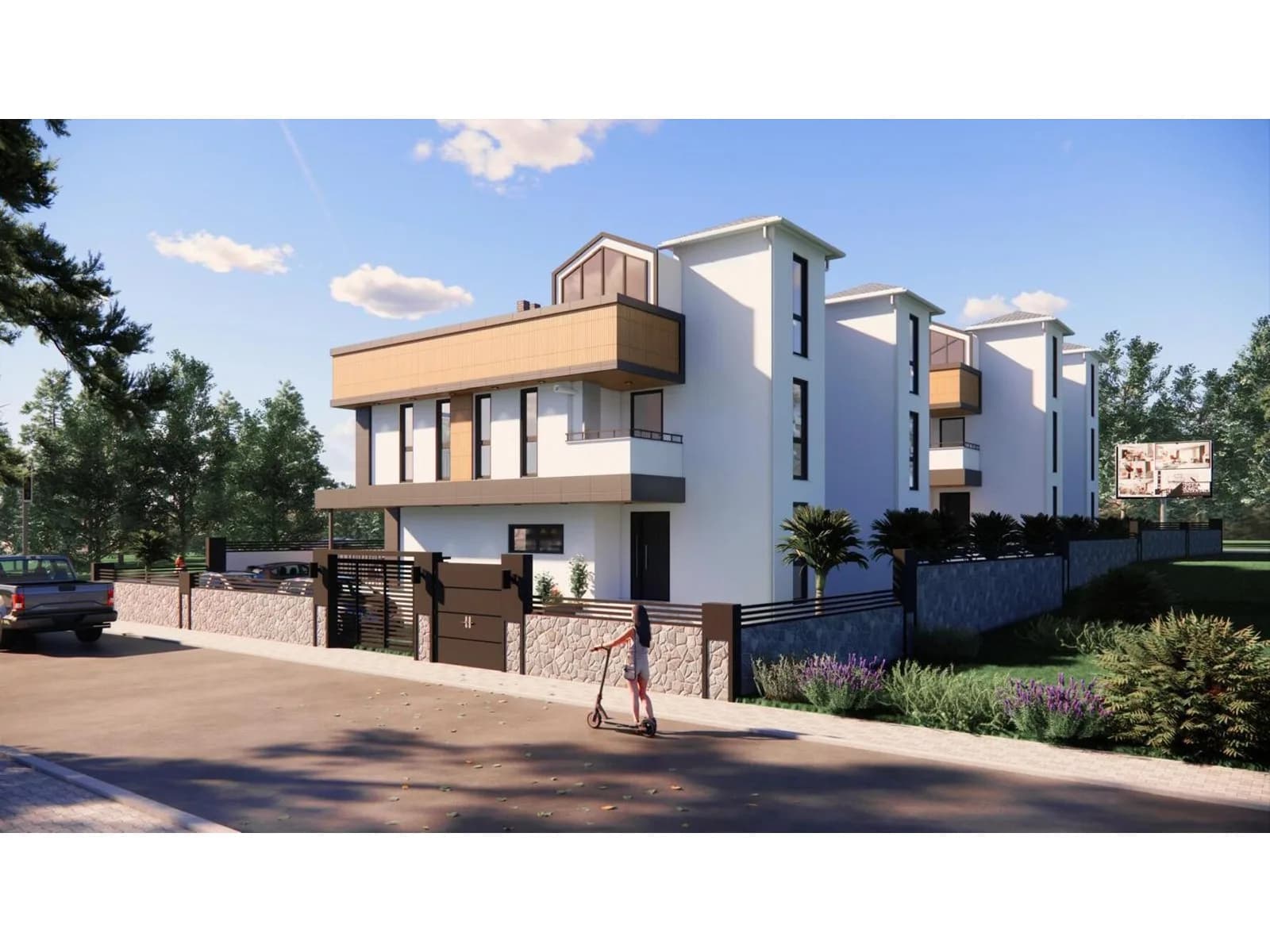 Artwork Villas, Çanakkale — dış cephe görselleştirmesi · 2. görsel