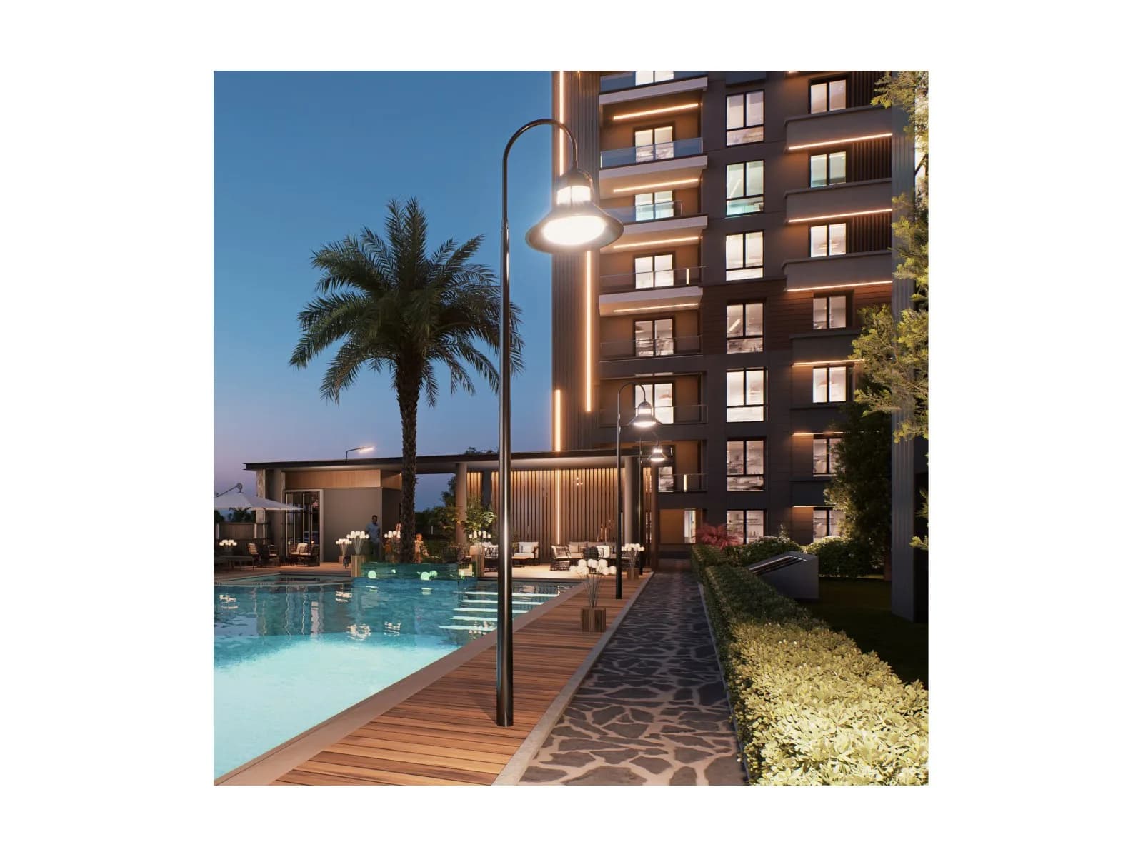 Arter Hill, Kepez — dış cephe görselleştirmesi · 3. görsel