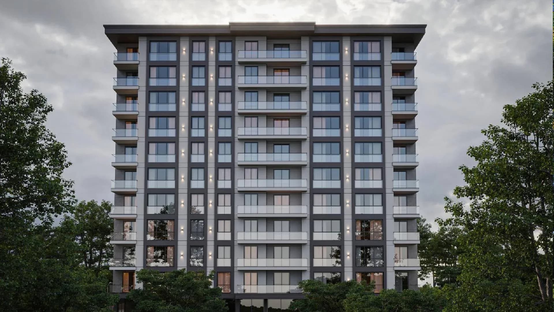 Aşkar Sitesi, Giresun — dış cephe görselleştirmesi · 5. görsel