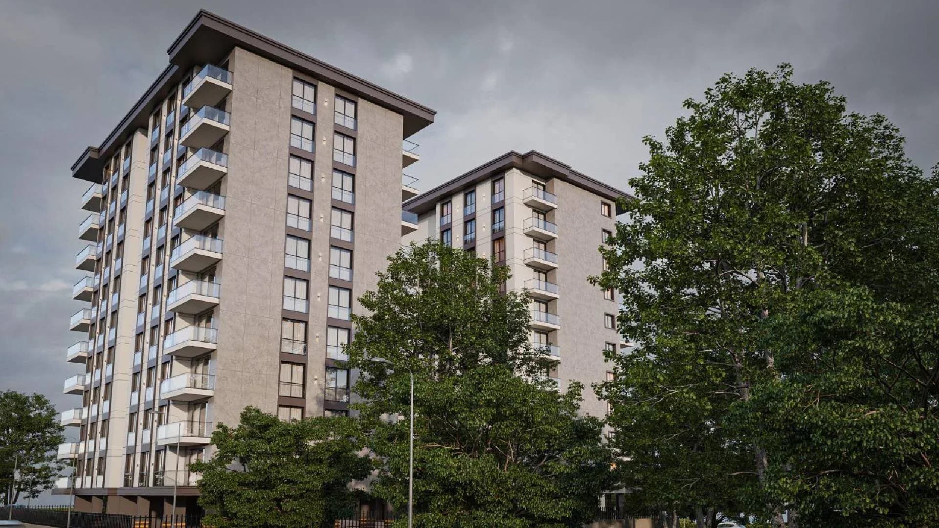 Aşkar Sitesi, Giresun — dış cephe görselleştirmesi · 4. görsel