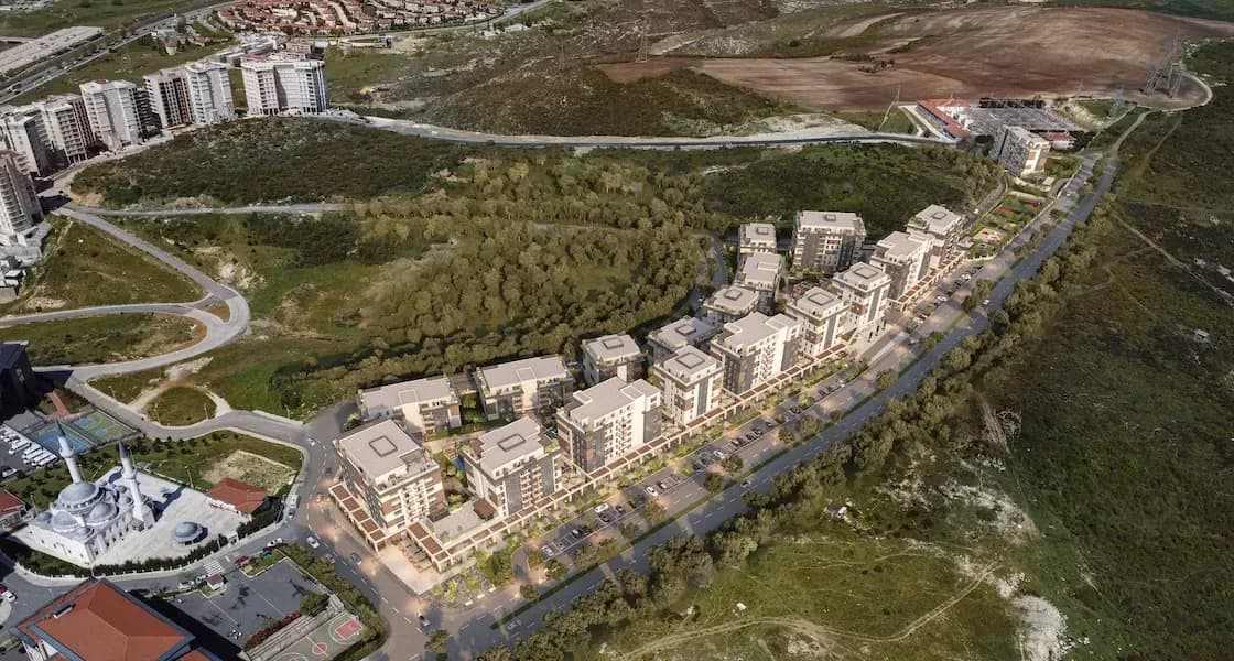 Asoy Bahçeşehir, Başakşehir — dış cephe görselleştirmesi · 2. görsel