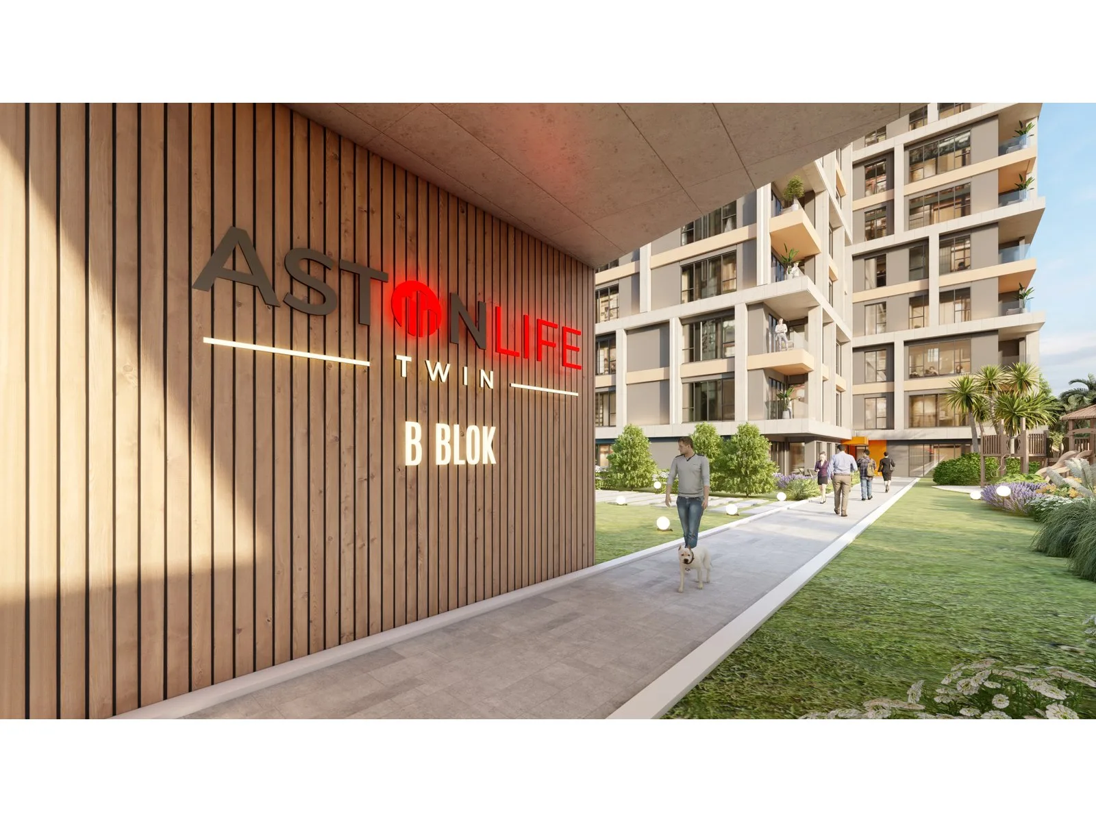 Astonlife Twin, Sancaktepe — dış cephe görselleştirmesi · 3. görsel