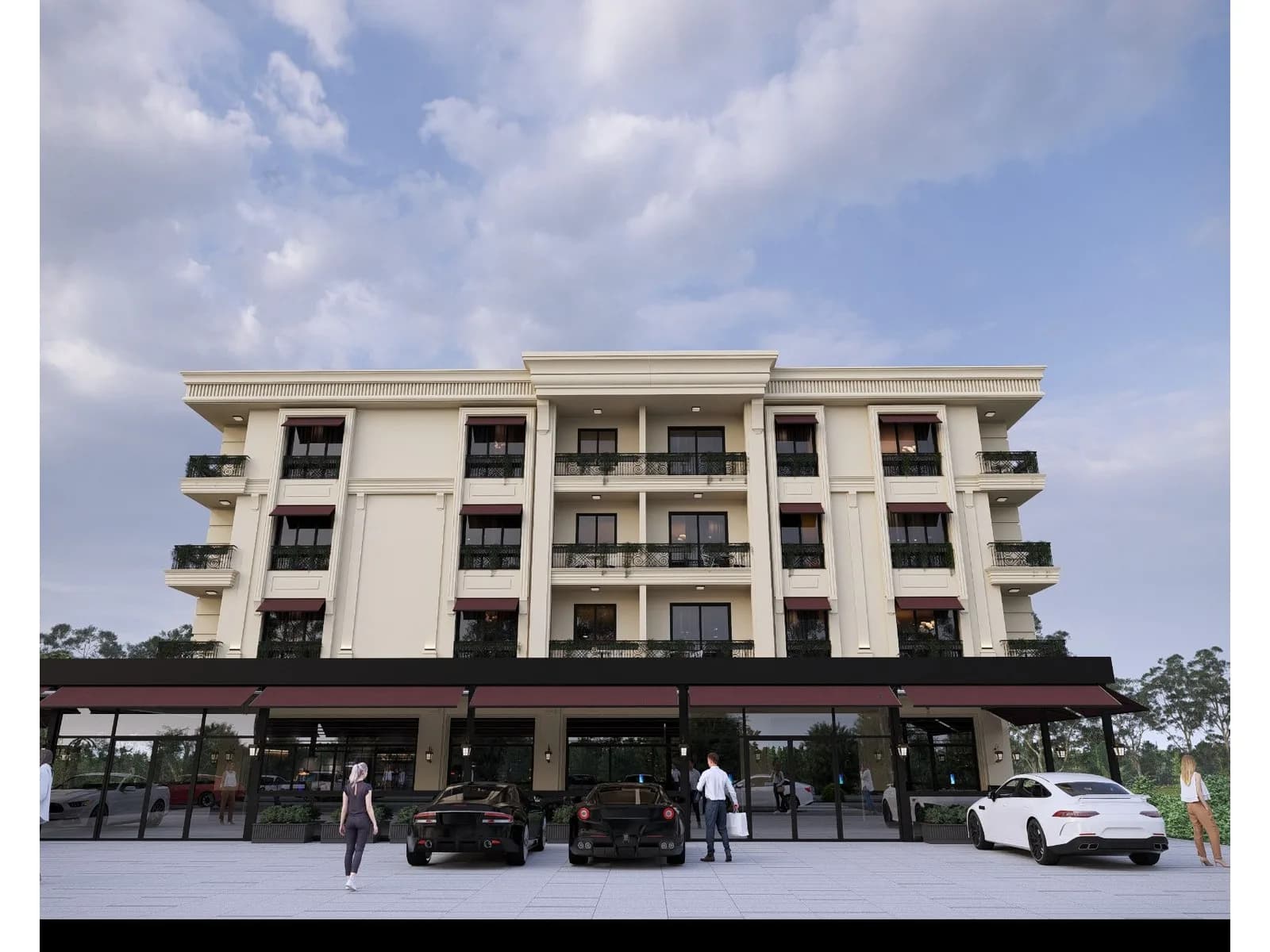 AUK Yakut, Ordu — dış cephe görselleştirmesi